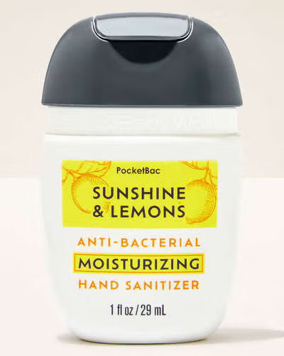 Bath & Body Works Sunshine & Lemons Moisturizing PocketBac Hand Sanitizer