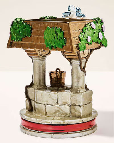 Bath & Body Works Snow White Pedestal 3-Wick Candle Holder