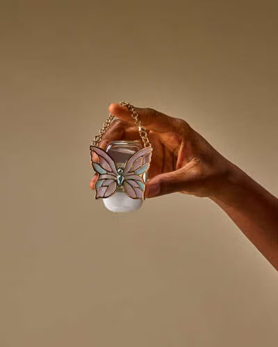 Bath & Body Works Stained Glass Butterfly PocketBac Holder