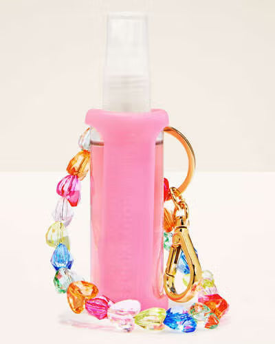 Bath & Body Works Pink Wristlet Hand Sanitizer Spray Holder