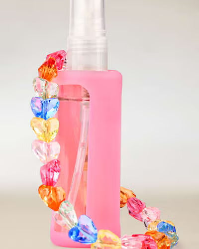 Bath & Body Works Pink Wristlet Hand Sanitizer Spray Holder