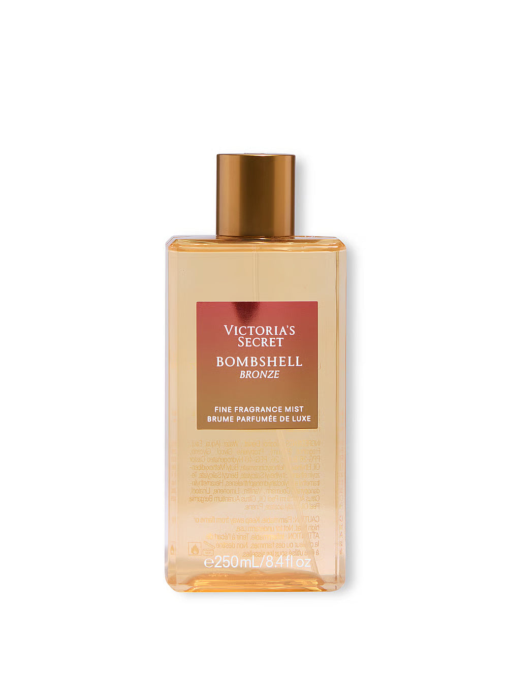 بخاخ معطر للجسم من فيكتوريا سيكريت، برائحة البرونز اللامعة