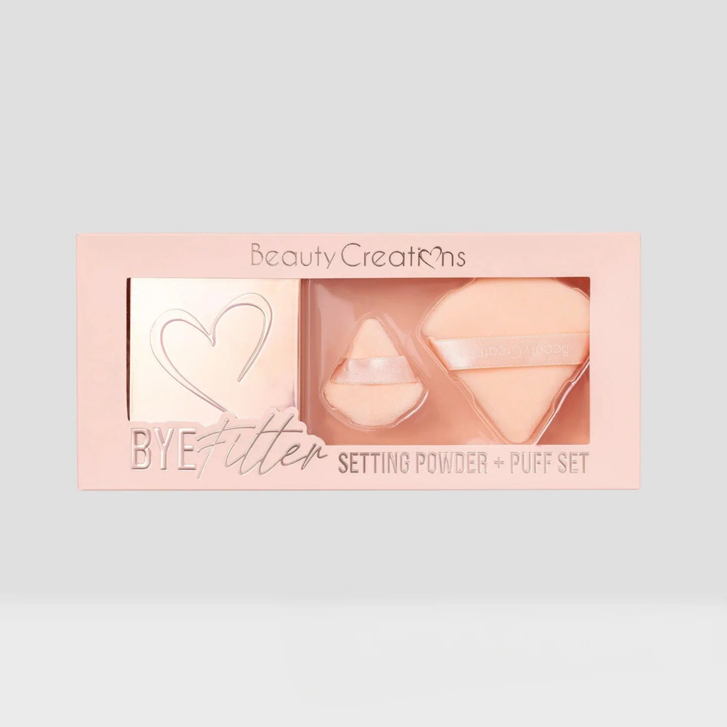 Beauty Creations Bye Filter Setting Powder + Puff Set