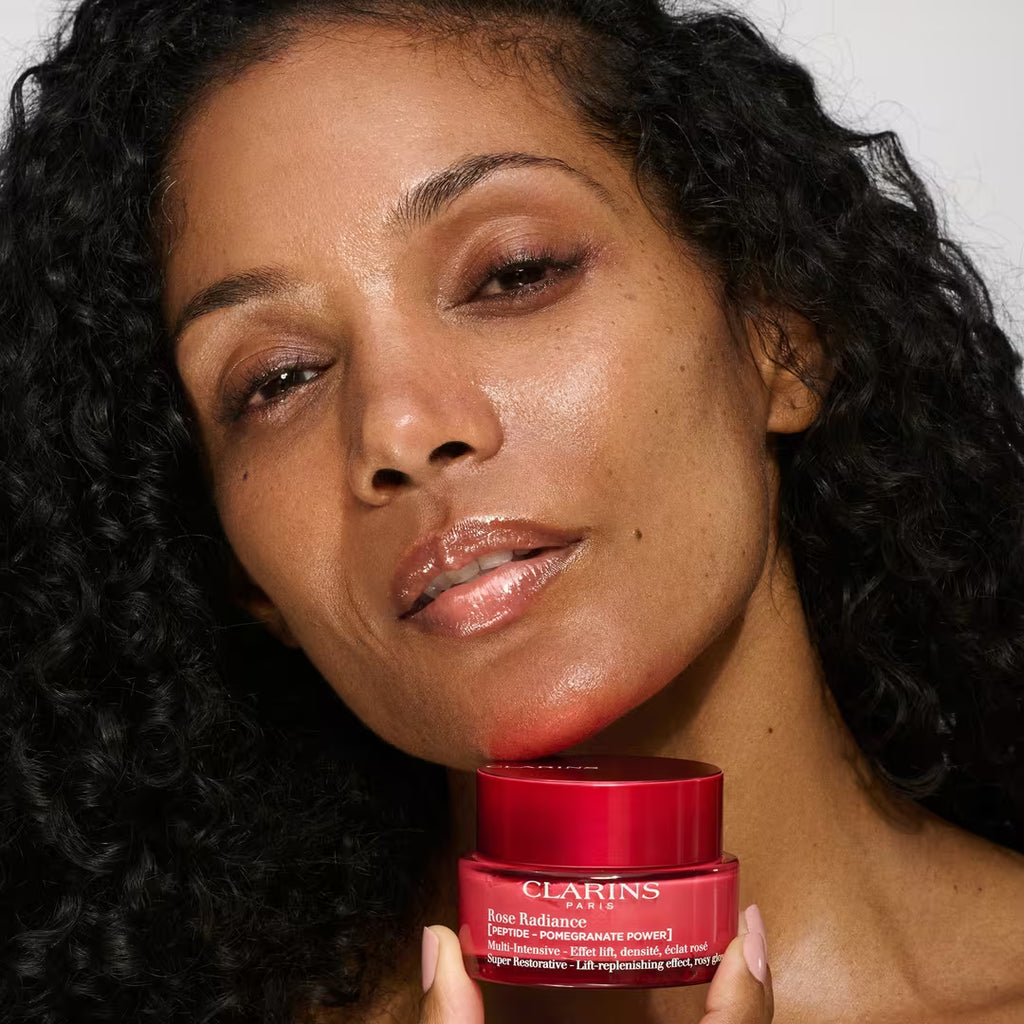 Clarins Super Restorative Rose Radiance Peptide Face Moisturizer