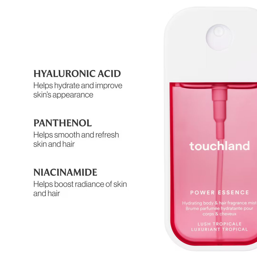 Touchland Lush Tropicale Power Essence Body & Hair Fragrance Mist