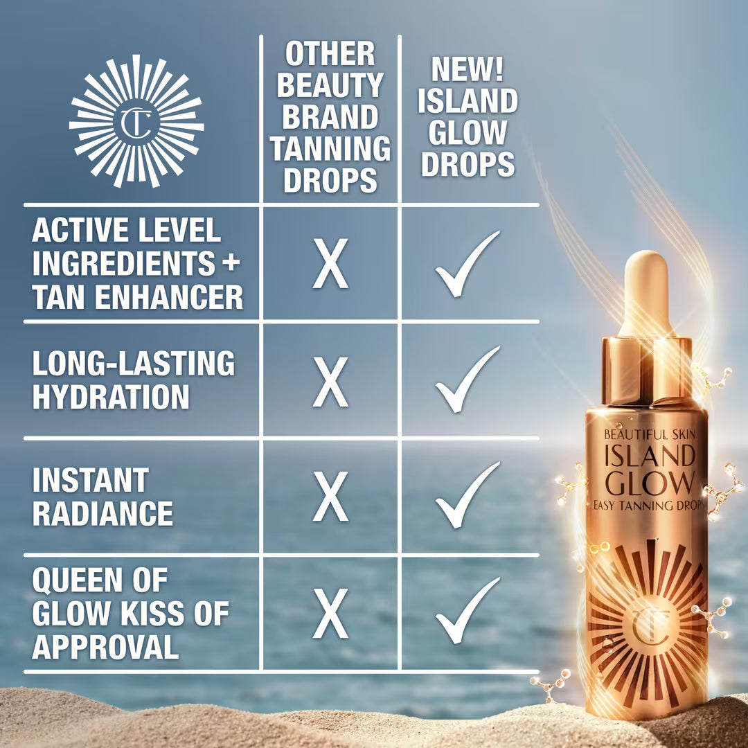 Charlotte Tilbury Beautiful Skin Island Glow Easy Tanning Drops