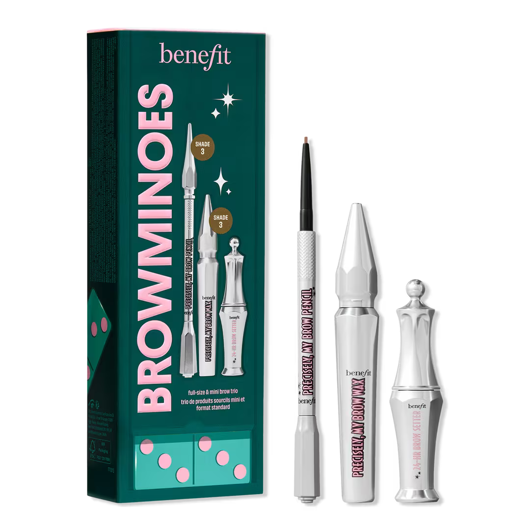 Benefit Cosmetics Browminoes Holiday Gift Trio with Brow Service Voucher