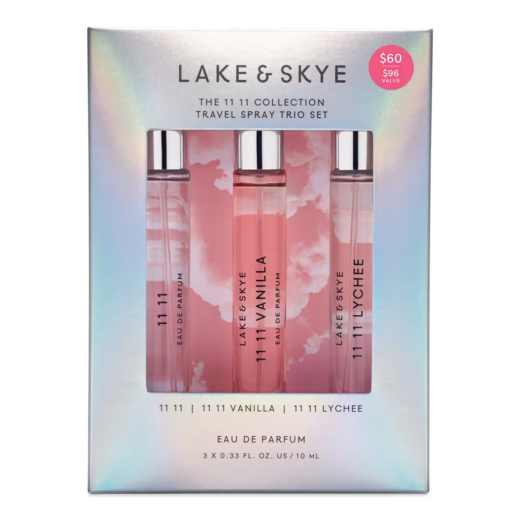 Lake & Skye 11 11 Collection Travel Spray Trio Set