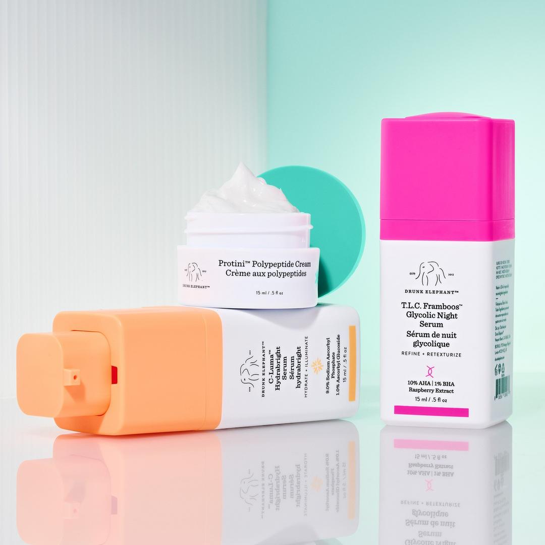 Drunk Elephant  The Skincare Chronicles: Brighten & Exfoliate Kit