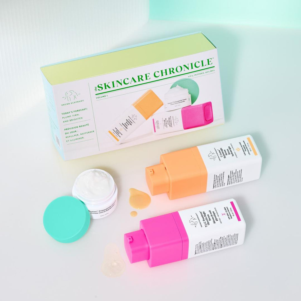 Drunk Elephant  The Skincare Chronicles: Brighten & Exfoliate Kit