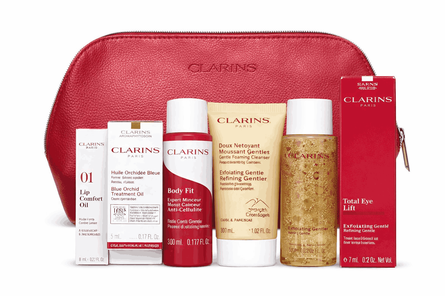 CLARINS skincare 6 piece set