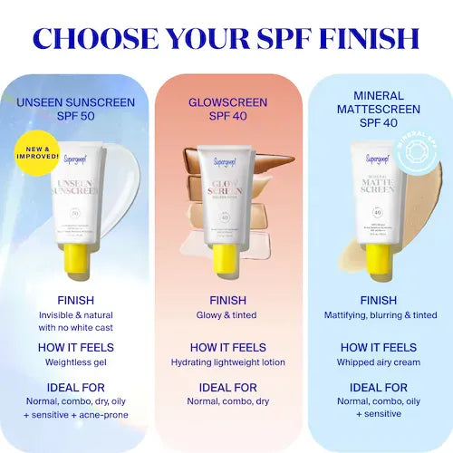 Supergoop! Unseen Sunscreen Invisible Broad Spectrum SPF 50  PA +++