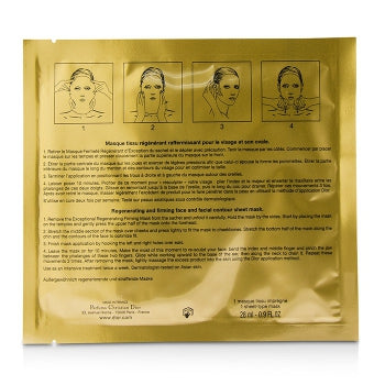Dior Prestige regenerating firming mask with organic roses