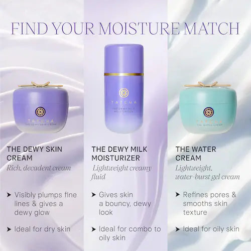 Tatcha The Dewy Skin Cream Plumping & Hydrating Refillable Moisturizer