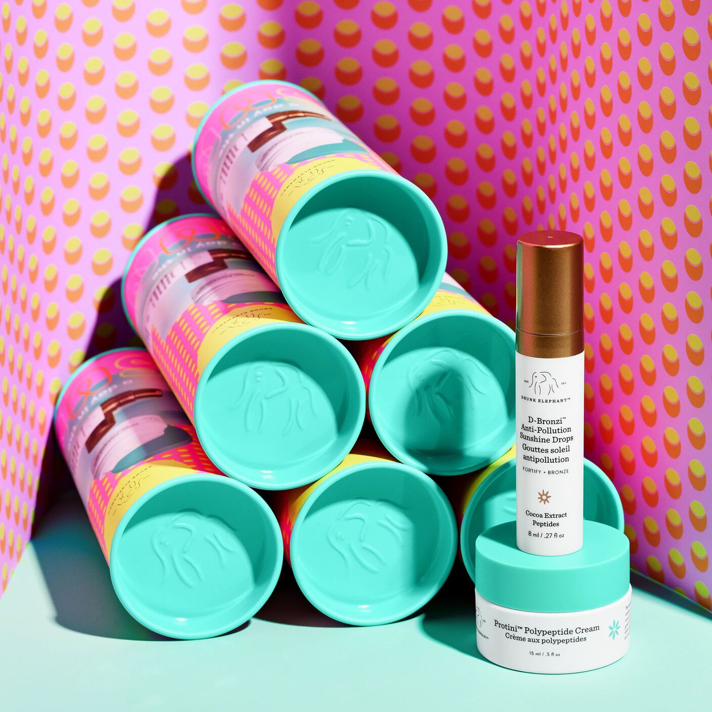 Drunk Elephant A Day in the Sun: D-Bronzi and Protini Cream Duo Kit