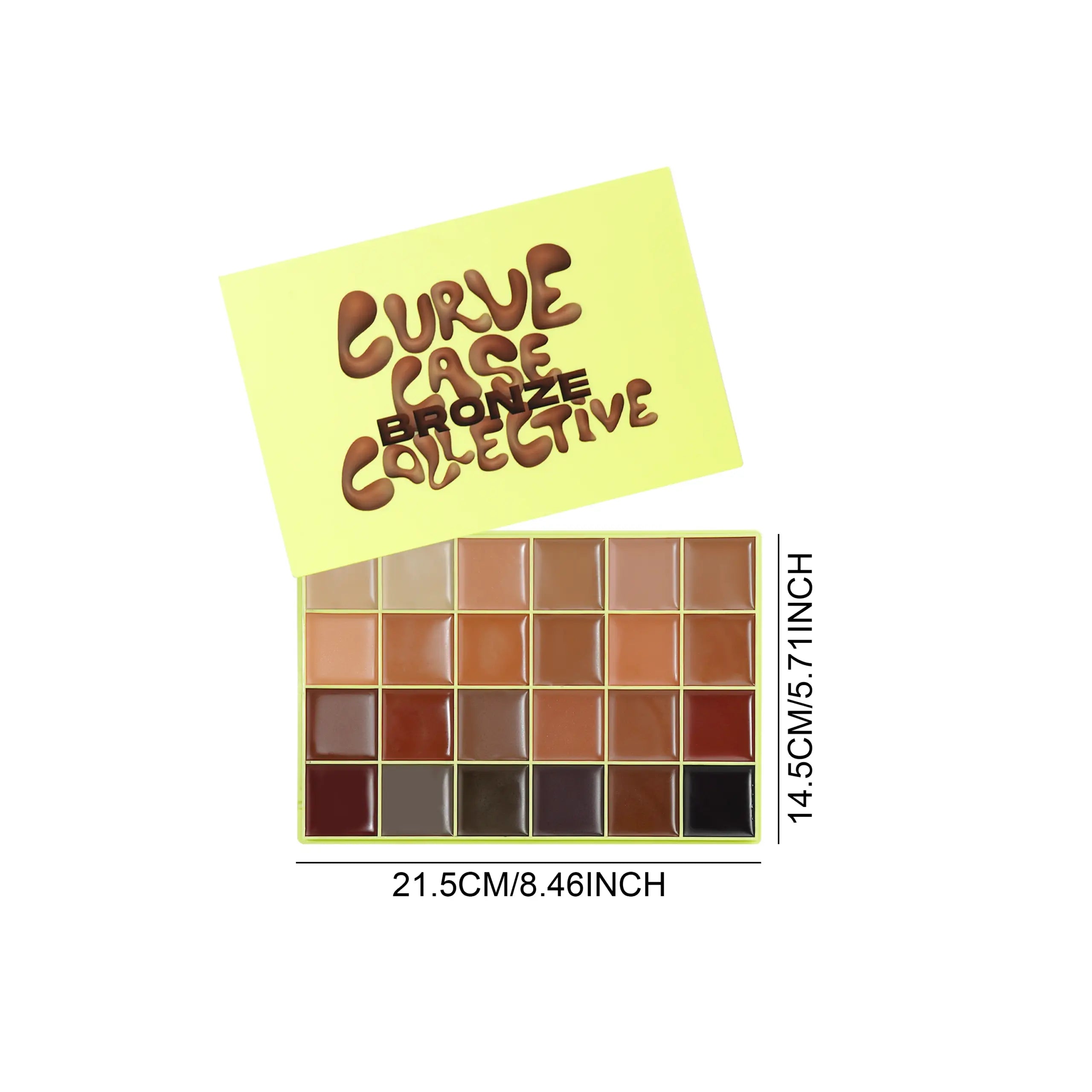 Made By Mitchell Bronze XL Curve Case Cream Bronzer Palette