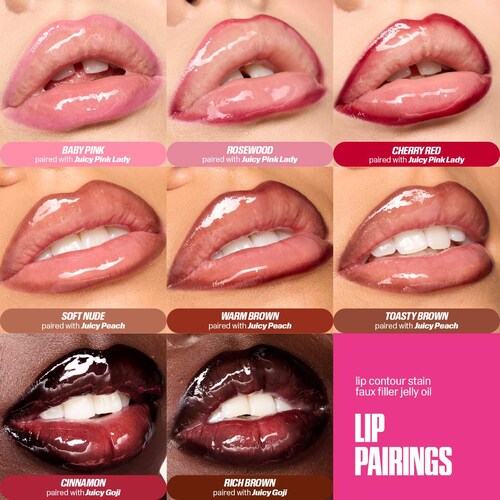 HUDA BEAUTY فوكس فيلر زيت جلي مرطب ملون فائق