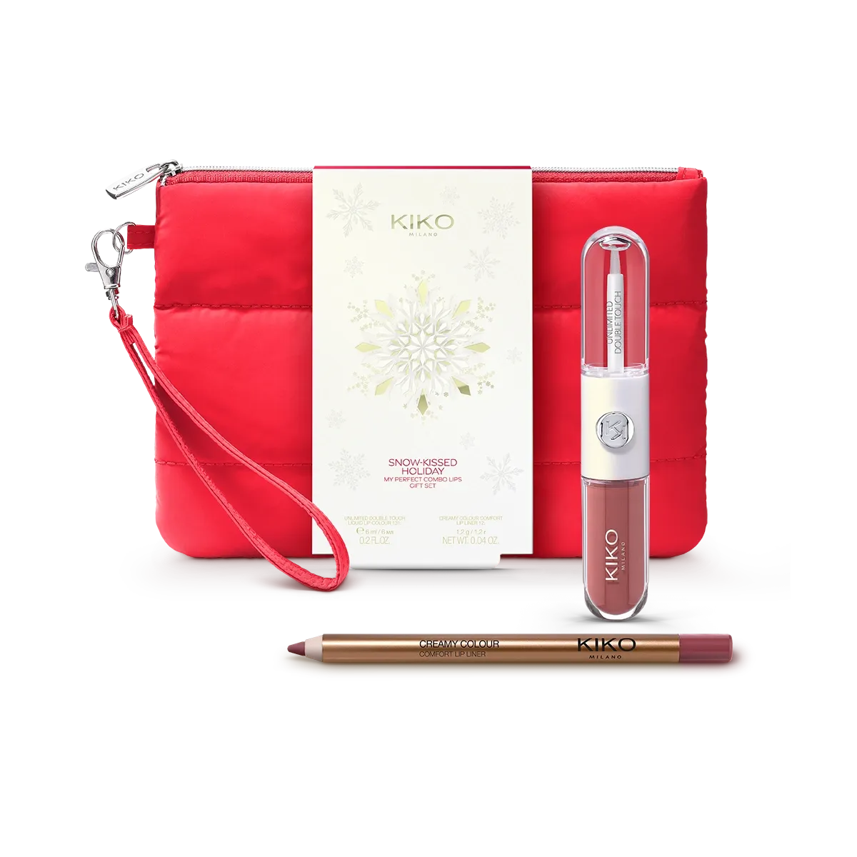 KIKO Snow-Kissed Holiday My Perfect Combo Lips Gift Set