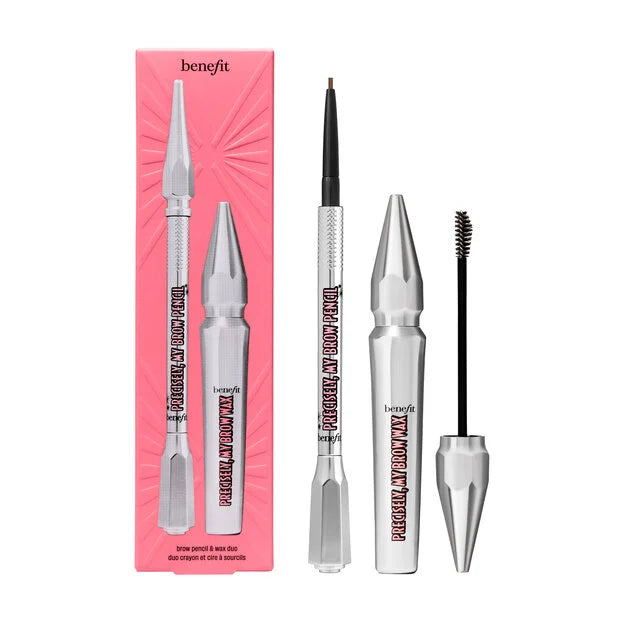 مجموعة Benefit Cosmetics Precisely My Brow Pack – قلم حواجب وواكس مزدوج