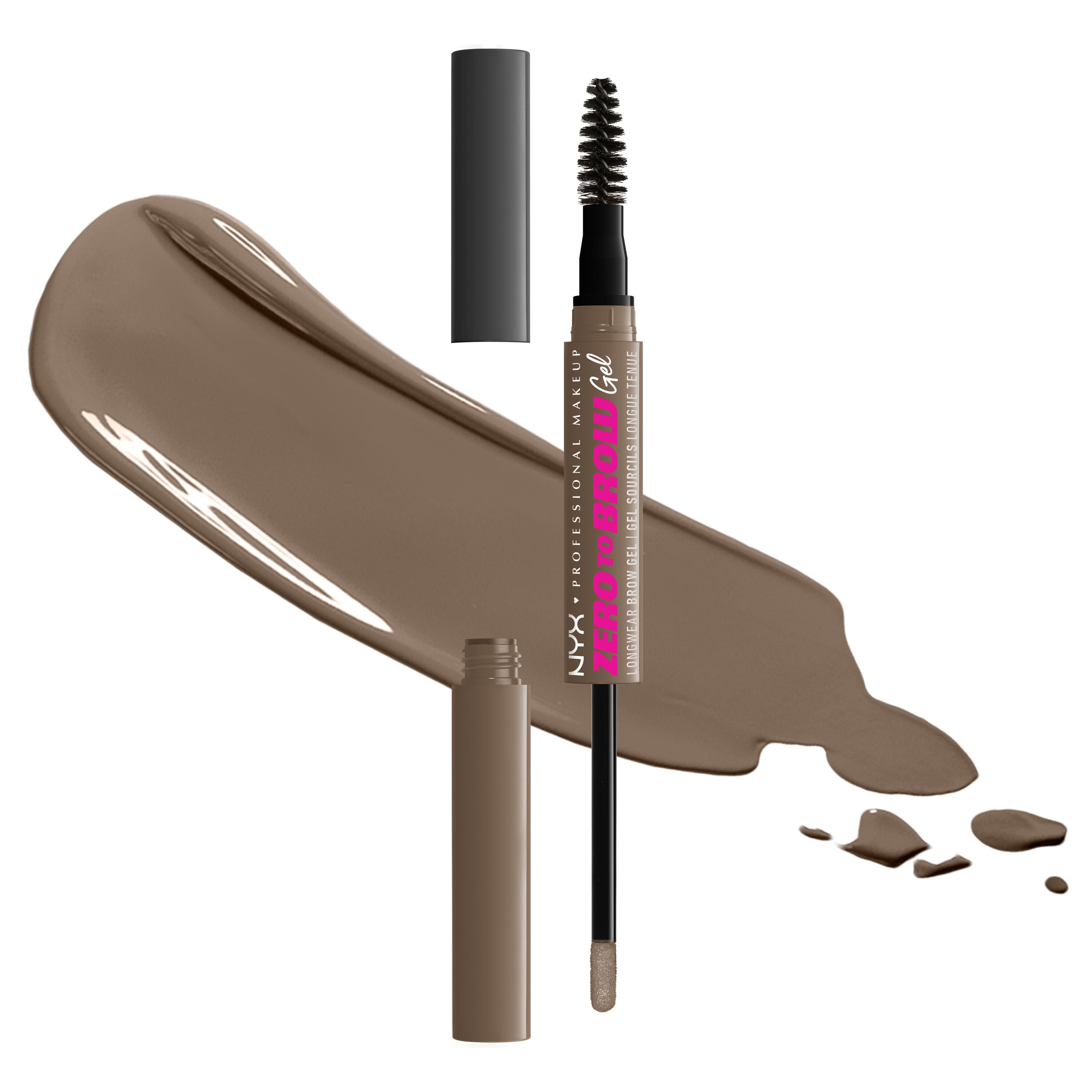 NYX Zero To Brow Long-Lasting Brow Gel