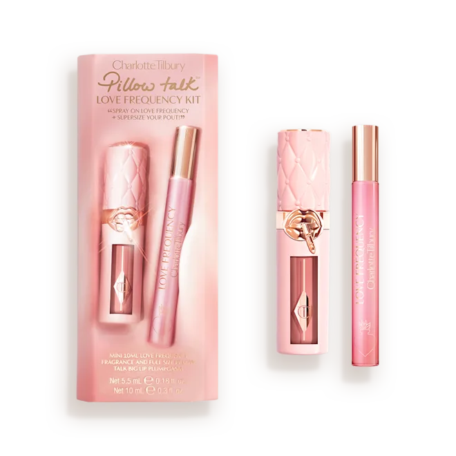 Charlotte Tilbury Pillow Talk Love Frequency Kit Perfume & Lip Kit