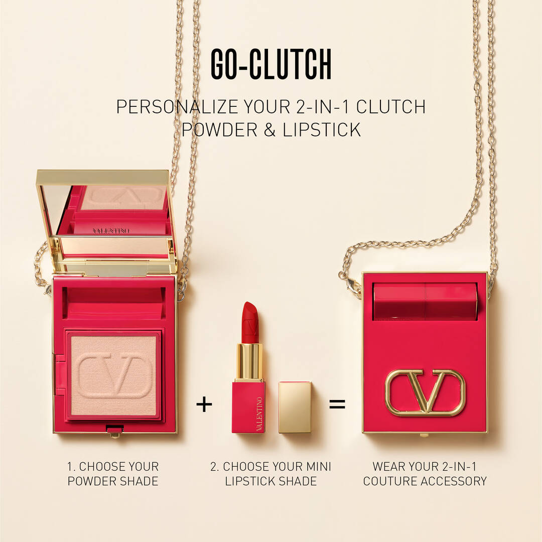 Valentino Go Clutch + MiniRosso
