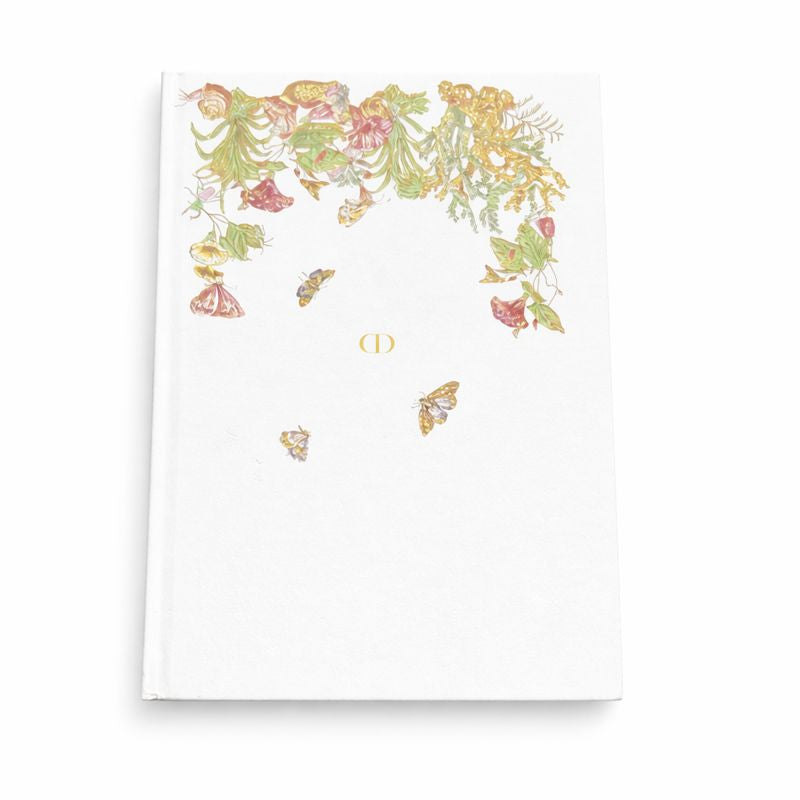 Dior Notebook White Cover with Multicolor Dior Cabinet de la Mer Motif