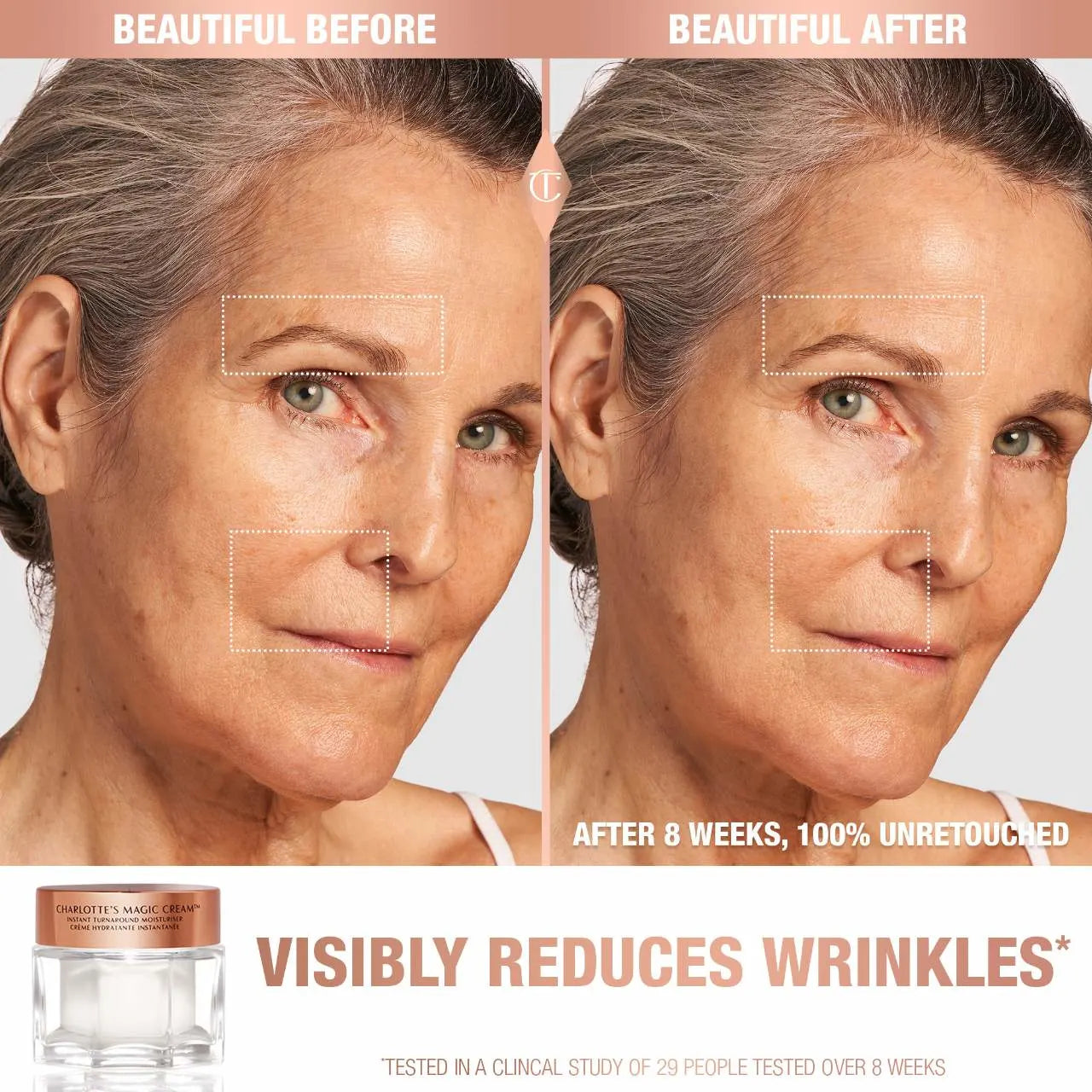 Charlotte Tilbury  Magic Cream Anti-Aging Moisturizer with Hyaluronic Acid