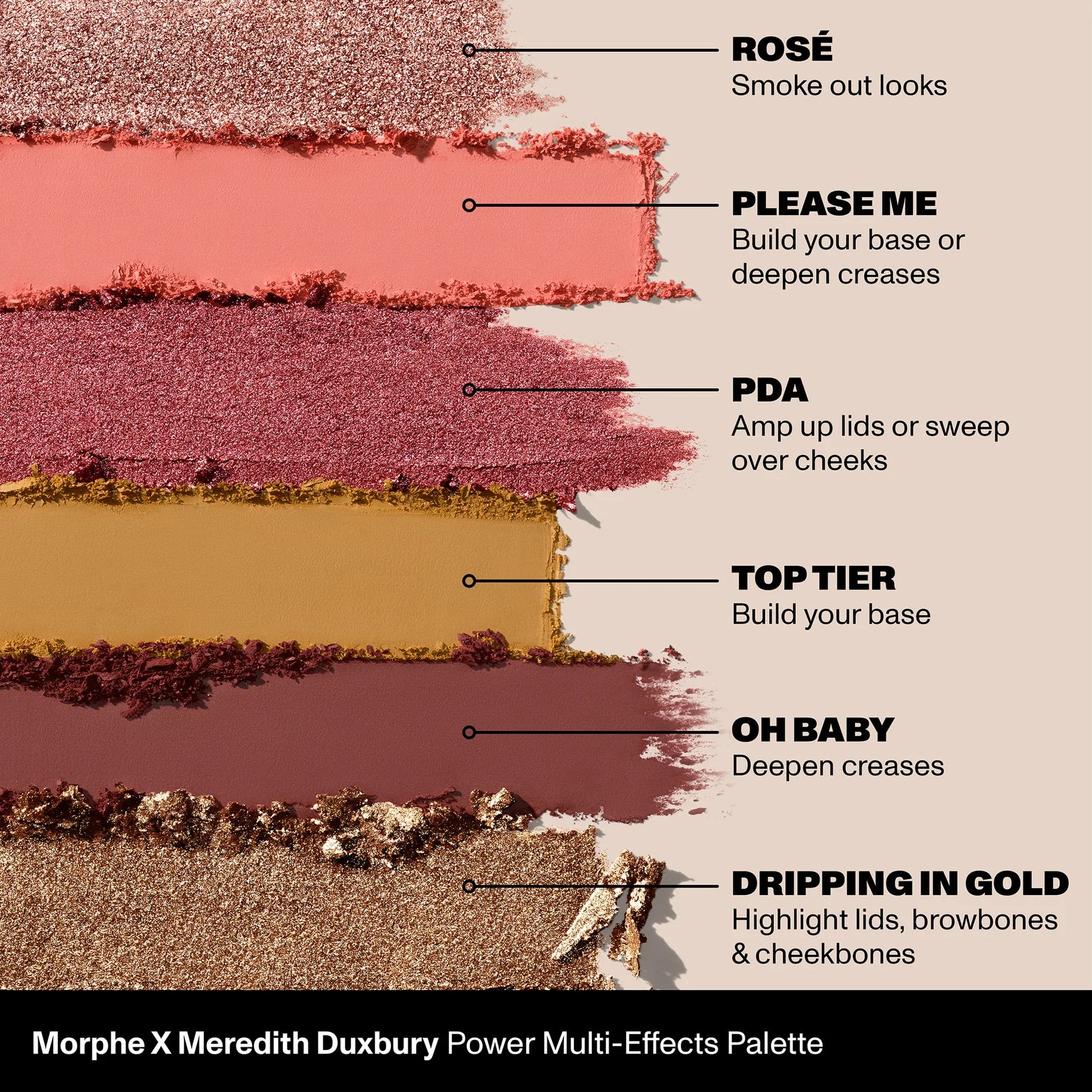 Morphe X Meredith Duxbury Power Multi-Effects Palette