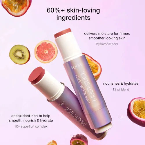 Tarte cheek soufflé maracuja juicy blush and lip multi-stick trio