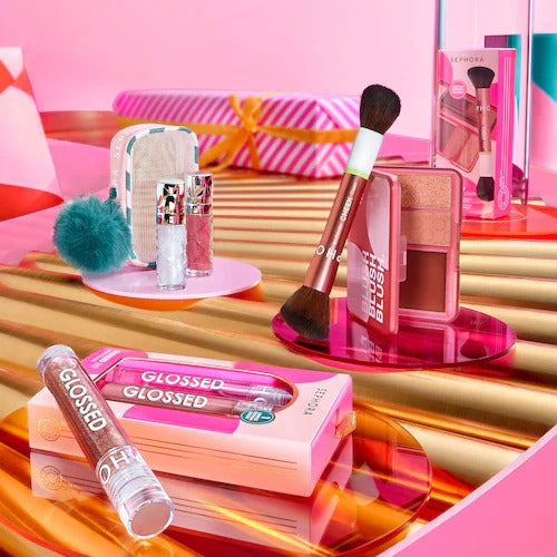 SEPHORA COLLECTION Perfectly Blushed Makeup Blush and Brush Set