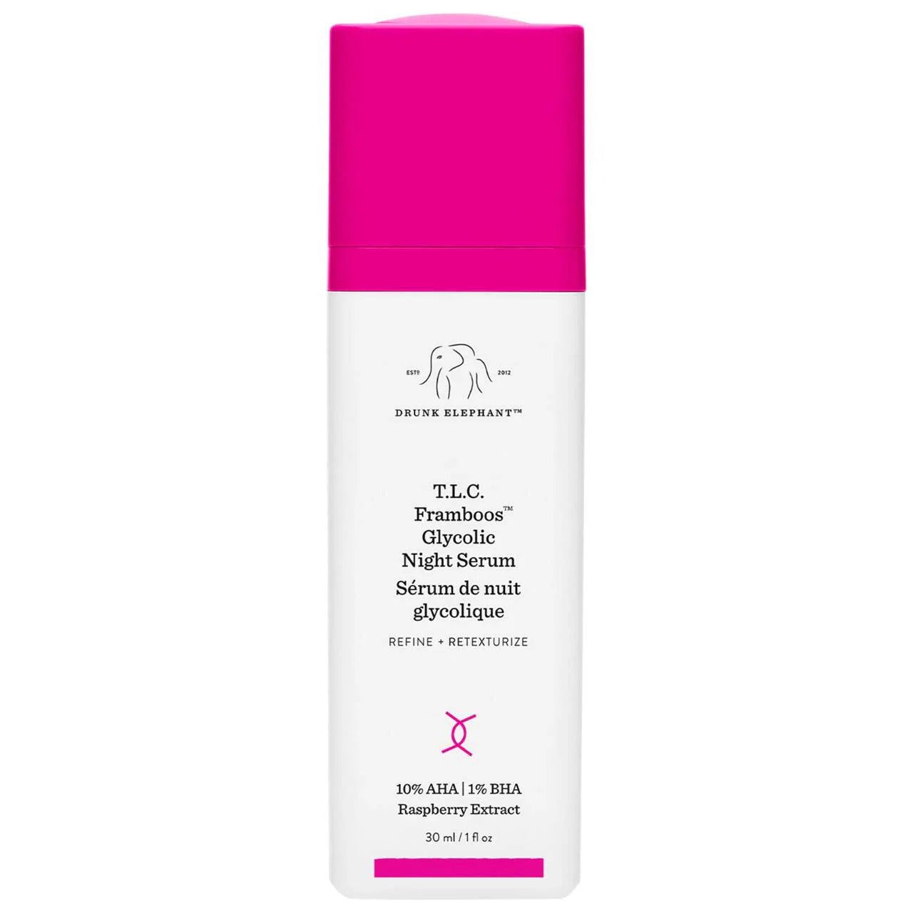 Drunk Elephant T.L.C. Framboos Glycolic Night Serum