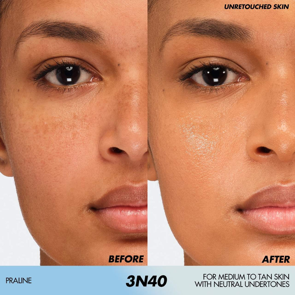 كريم أساس مرطب هيدرا جلو من Make Up For Ever HD Skin مع حمض الهيالورونيك