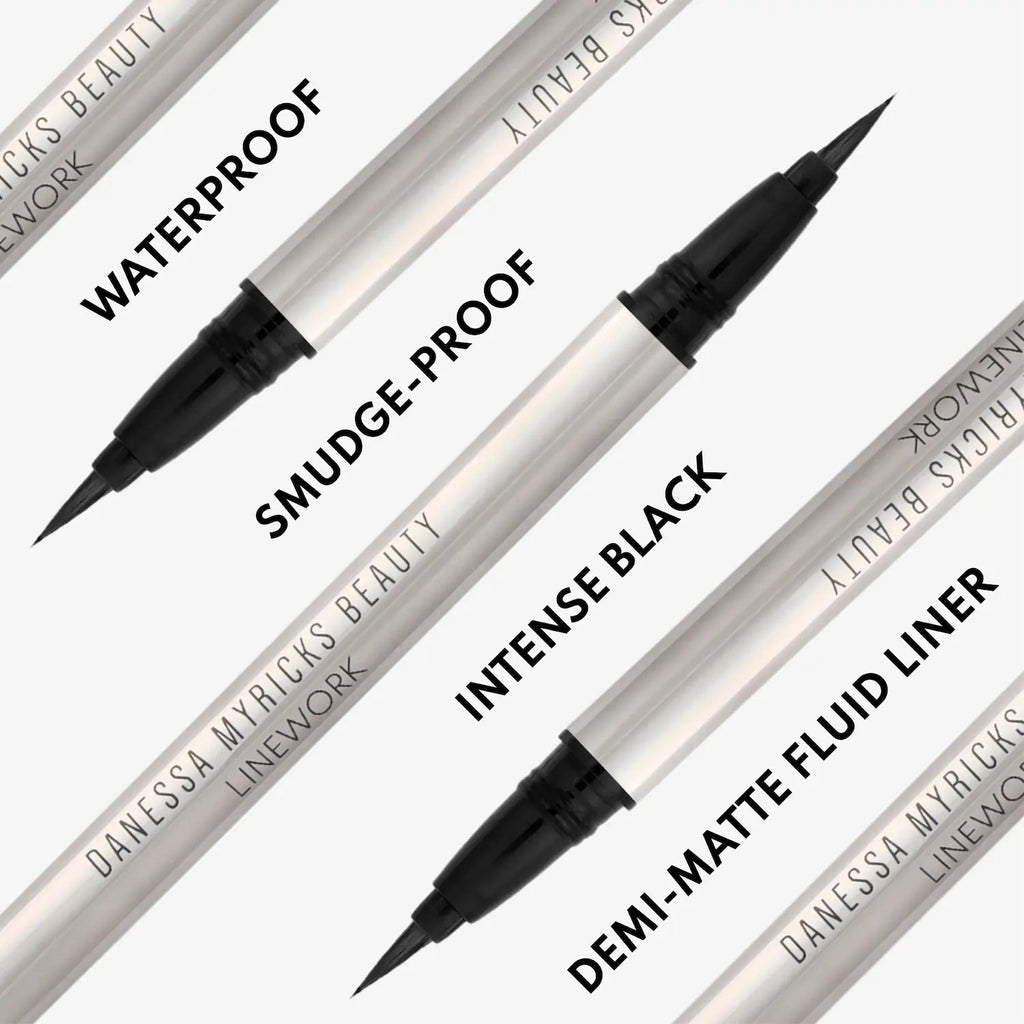Danessa Myricks Linework Paintbrush Fluid Liquid Eyeliner