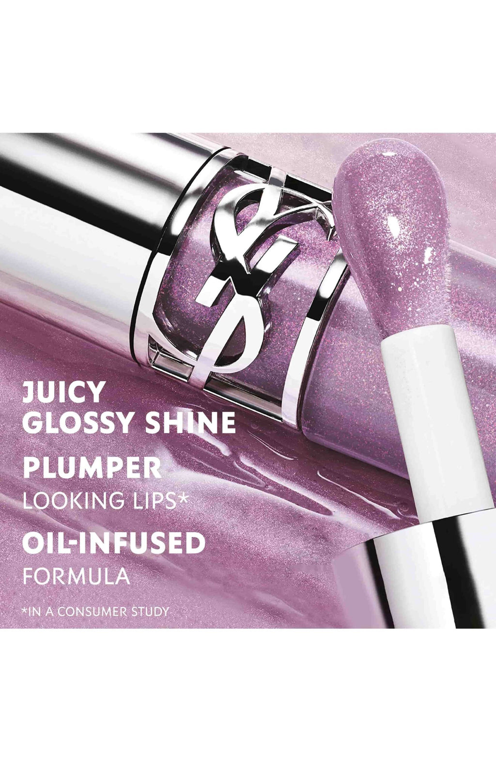 ايف سان لوران YSL Candy Glaze Lip Gloss Stick & Loveshine Plumping Lip Oil Gloss