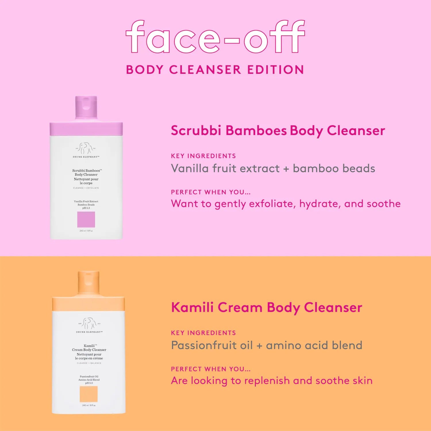 Drunk Elephant Scrubbi Bamboos™ Body Cleanser