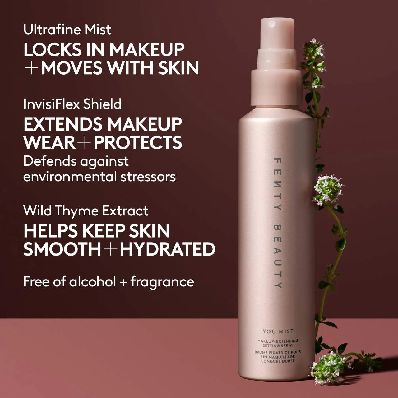Fenty Beauty by Rihanna You Mist Makeup-Extending Setting Spray
