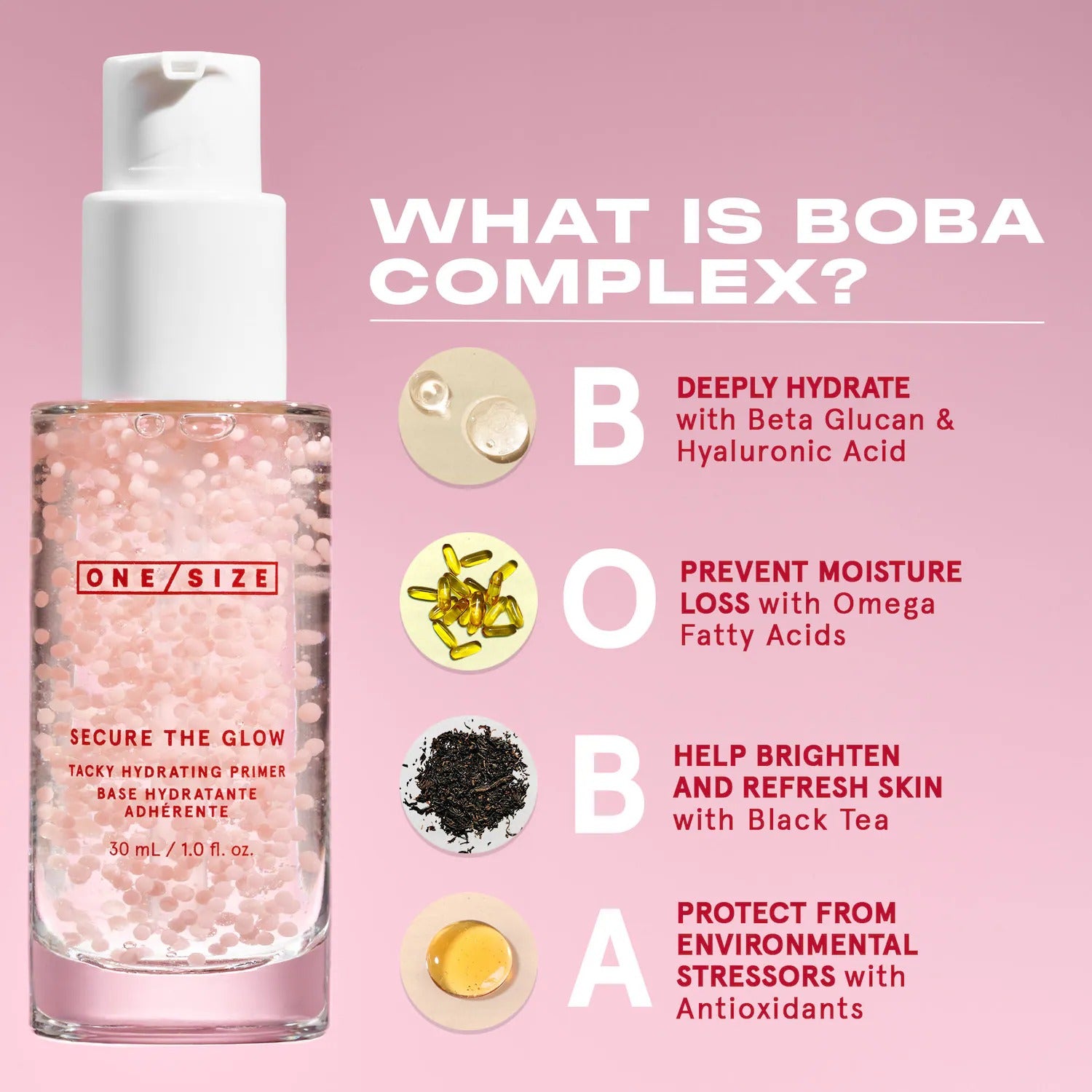 One Size Secure the Glow Tacky Hydrating Primer