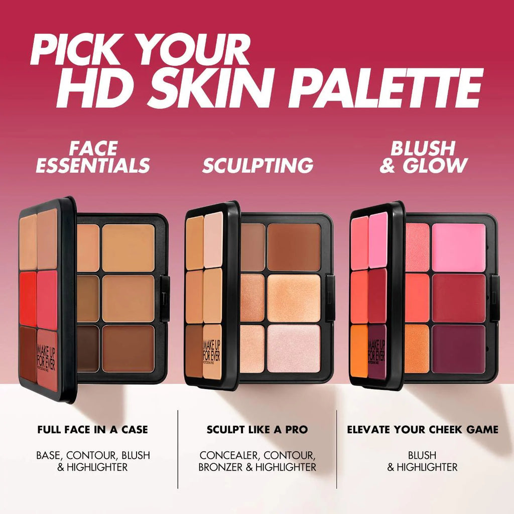Make Up For Ever HD Skin Face Essentials - Longwear Full Face Cream Palette