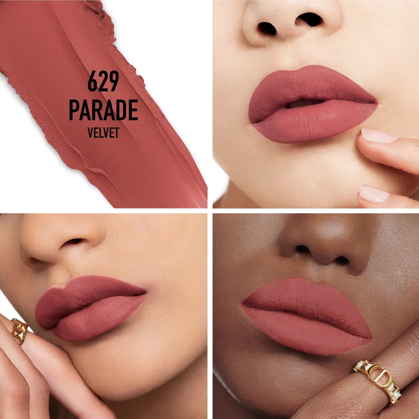 Rouge Dior Velvet Lipstick-629 Parade - Limited Edition