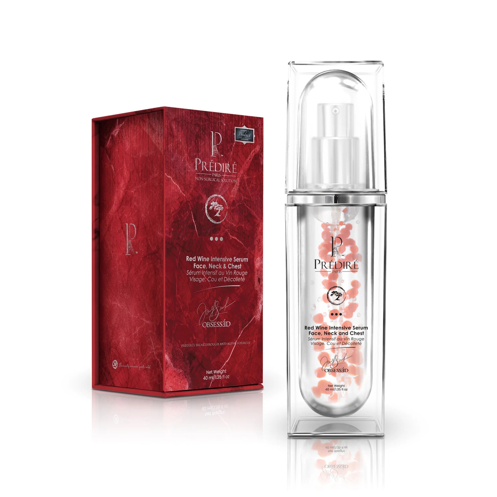 Predire Paris Red Wine Intensive Serum Face, Neck and Chest