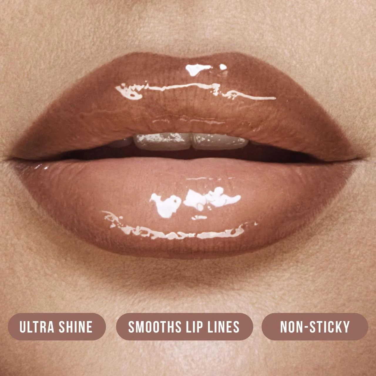Huda Beauty Faux Filler Shiny Non-Sticky Lip Gloss