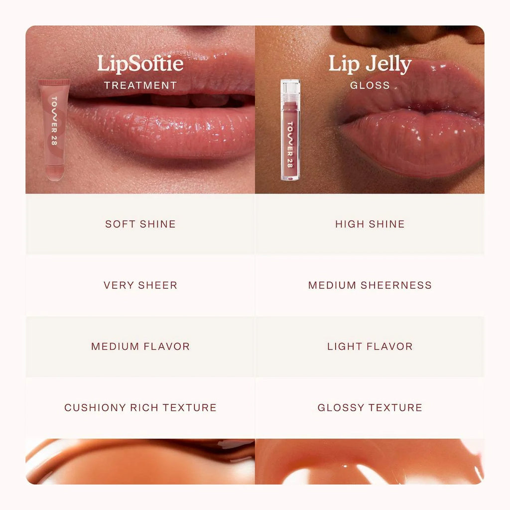 علاج الشفاه Tower 28 LipSoftie