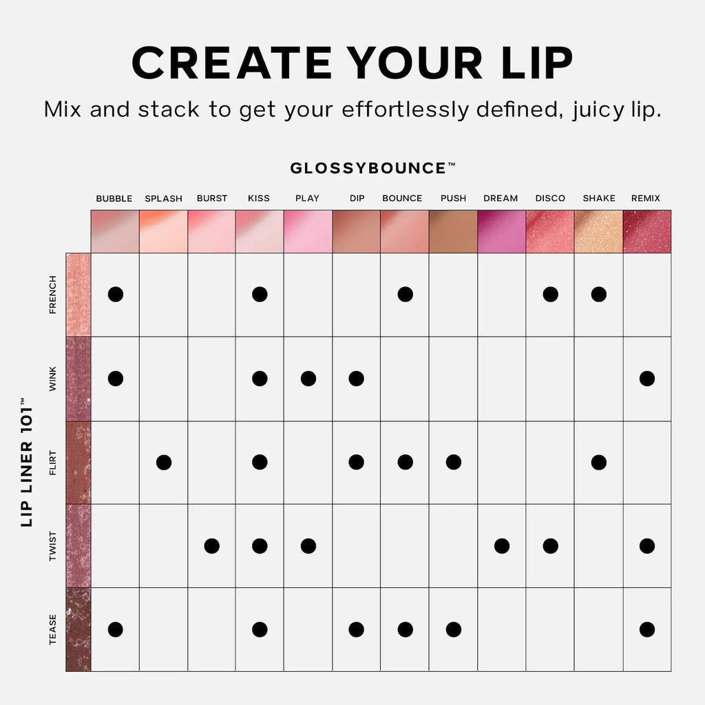 Saie Glossybounce High-Shine Hydrating Lip Gloss Oil