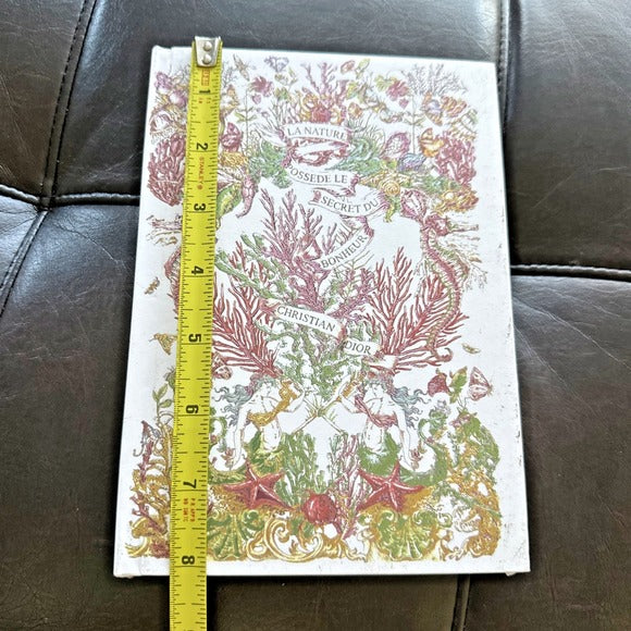 Dior Notebook White Cover with Multicolor Dior Cabinet de la Mer Motif