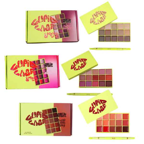 Made by Mitchell Cupid Case Lip Palette & Lip Brush Set