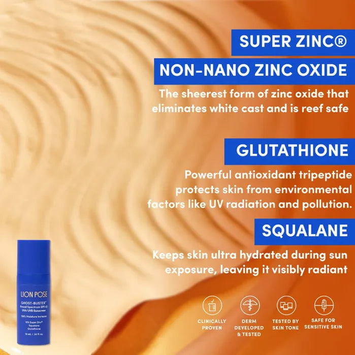 Lion Pose Mane Mini Day & Night Set With SPF & AHA