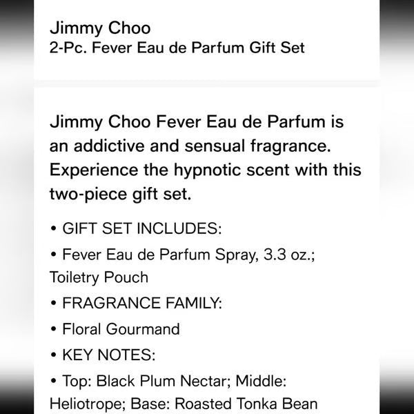 Jimmy Choo 2-PC Fever Eau De Parfum Gift Set