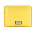 Gucci Yellow Cosmetic Pouch New Satin