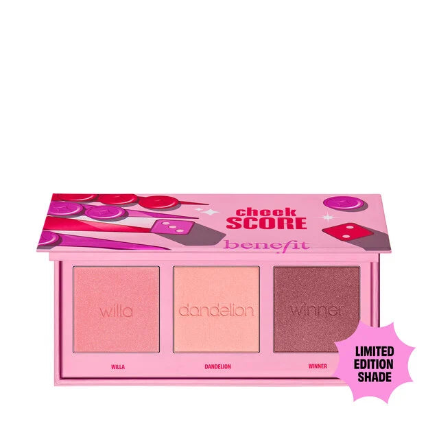 لوحة أحمر الخدود Benefit Cosmetics Cheek Score Blush Trio